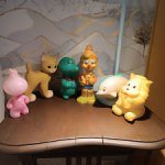 Набор 6 игрушек СССР