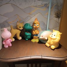 Набор 6 игрушек СССР