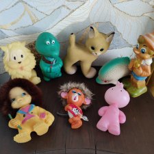 Большой лот игрушки СССР