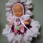 Костюмчик с рюшами для пупсиков в наличии и на заказ