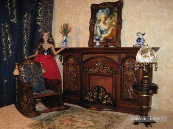 Эксклюзивные интерьеры для кукол своими руками (фото 8)