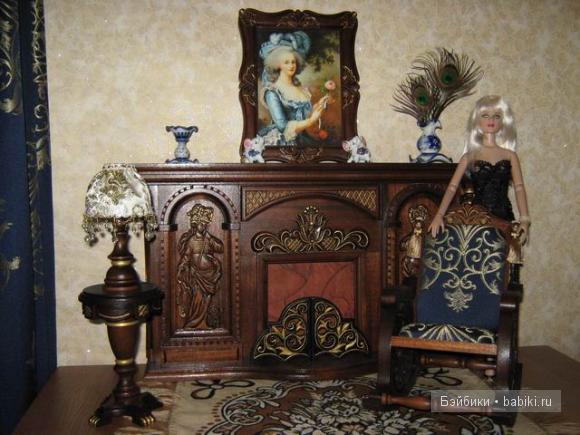 Эксклюзивные интерьеры для кукол своими руками (фото 10)