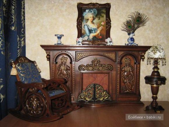 Эксклюзивные интерьеры для кукол своими руками (фото 7)