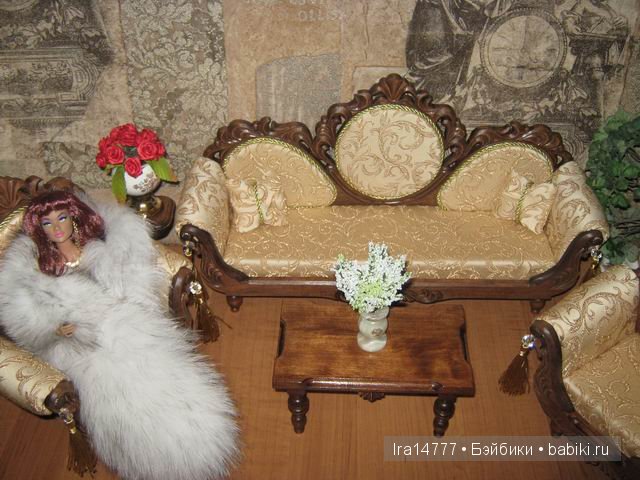 Эксклюзивная кукольная мебель (фото 6)