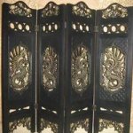 Эксклюзивная  резная ширма
