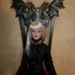 Эксклюзивный кресло-трон для кукол