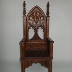 Эксклюзивная кукольная мебель в готическом стиле