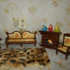 Эксклюзивная мебель для кукол БЖД ростом от 13 до 15см