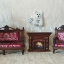 Эксклюзивная мебель для кукол БЖД ростом 16 см