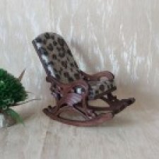 Кресло-качалка для кукол БЖД ростом до 16 см