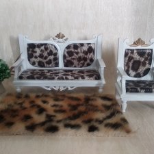 Продам мебельный гарнитур для кукол до 16 см