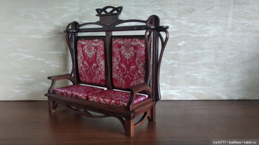 Уютная гостиная для кукол (фото 7)