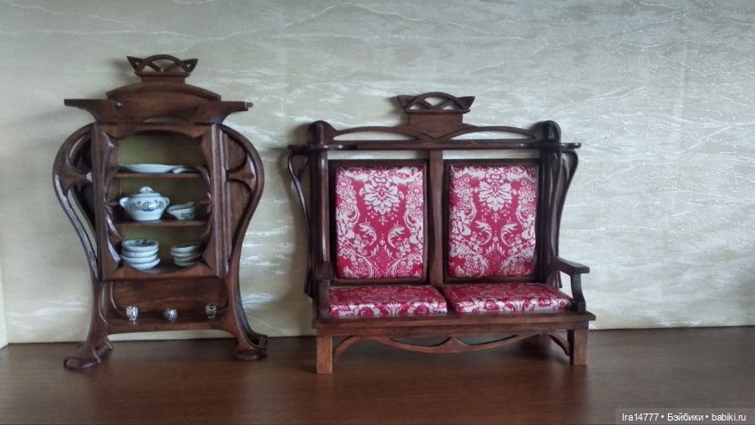 Уютная гостиная для кукол (фото 6)