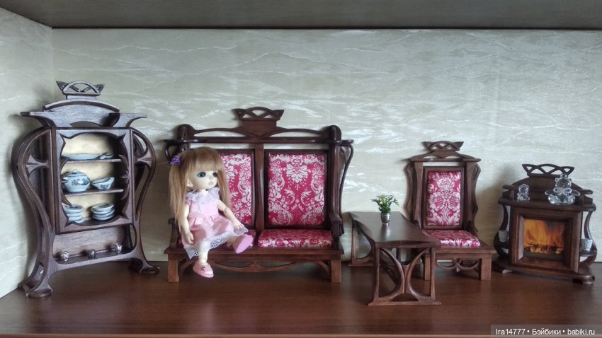 Уютная гостиная для кукол (фото 3)