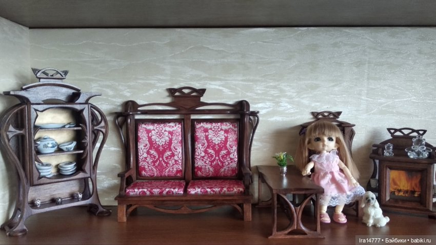 Уютная гостиная для кукол (фото 9)