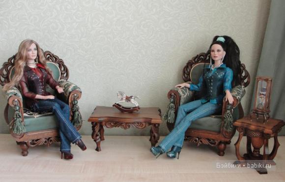 Мебель для кукол от Ирины и Сергея Степановых