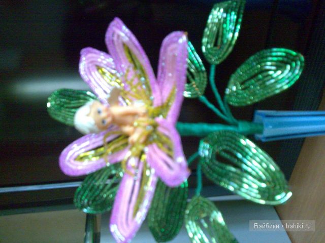 ангелочек в цветочке