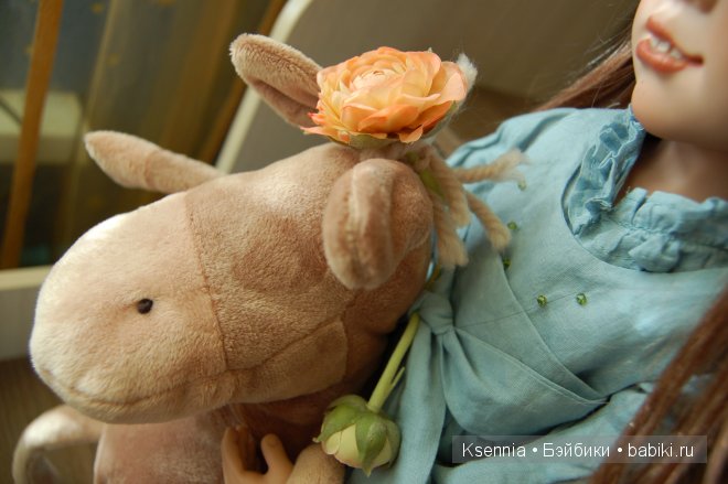 Mintje с бегемотиком