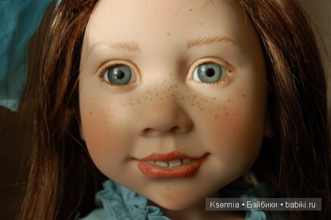 Коллекционная кукла Mintje с бегемотиком, улыбка от Nicole Marschollek-Menzner, ZWERGNASE (фото 4)