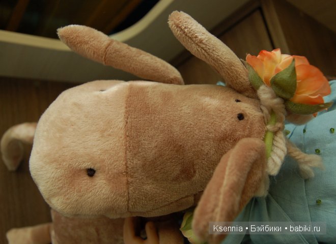 Коллекционная кукла Mintje с бегемотиком, улыбка от Nicole Marschollek-Menzner, ZWERGNASE (фото 2)