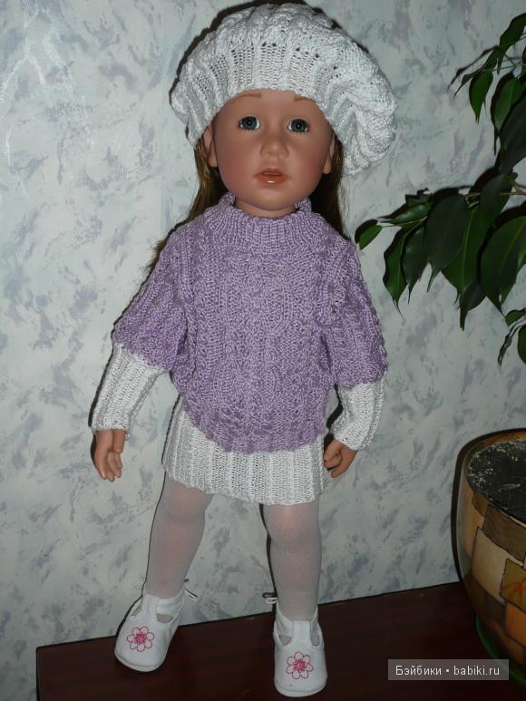 Тёплый наряд с шарфиком для Снегурки (фото 10)