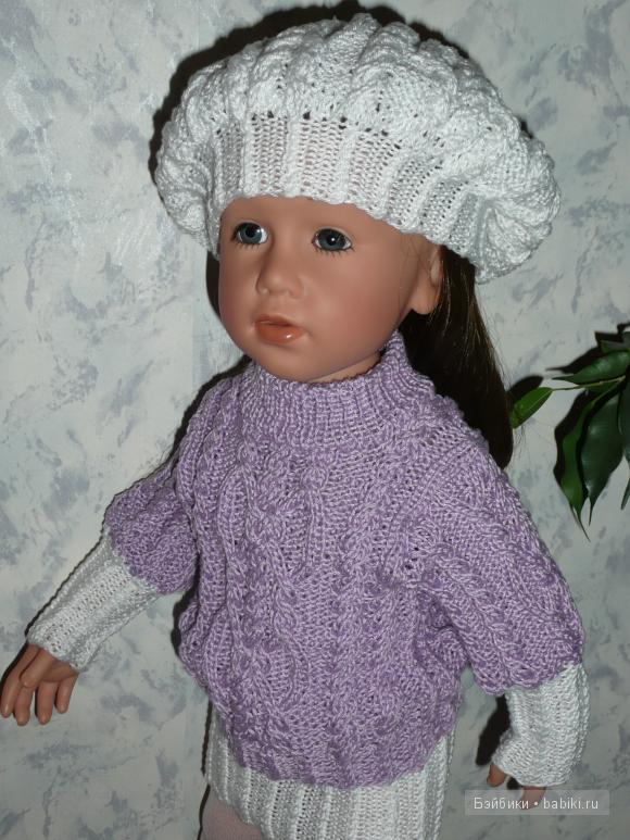 Тёплый наряд с шарфиком для Снегурки (фото 8)