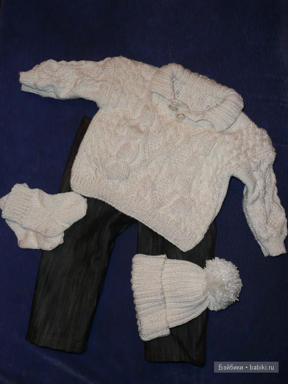 Почти джентельменский набор. Вязаный комплект для Ванюшки