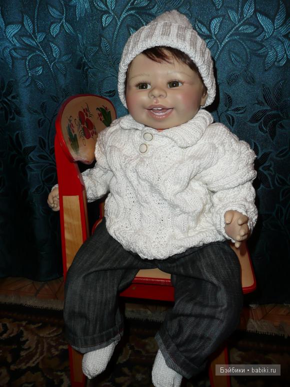 Кукольные наряды - почти джентельменский набор. Вязаный комплект для Ванюшки