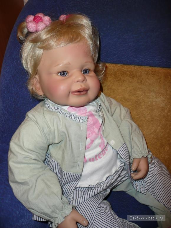 Коллекционная кукла Юльхен - интересная девчушка от Моники Питер Лихт (фото 5)