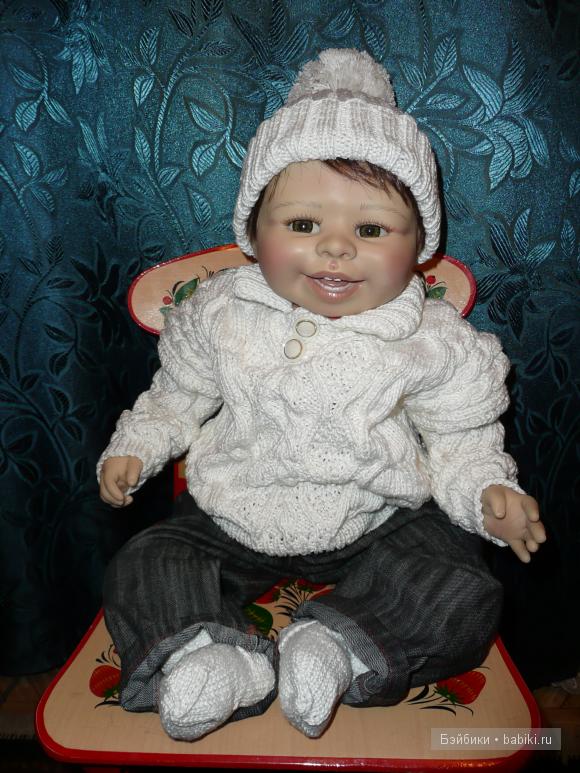 Кукольные наряды - почти джентельменский набор. Вязаный комплект для Ванюшки