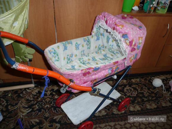 Вот такая была колясочка