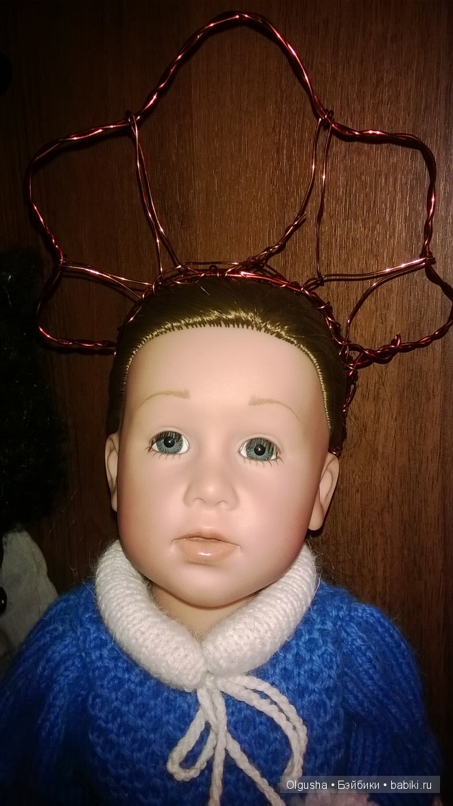 Костюм снегурочки для нашей Снегурочки, куклы Готц (фото 6)