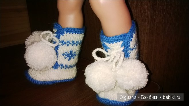 Костюм снегурочки для нашей Снегурочки, куклы Готц (фото 4)