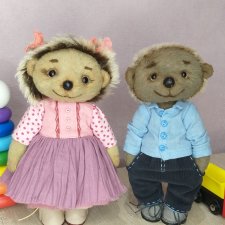 Ежата. Сладкая парочка