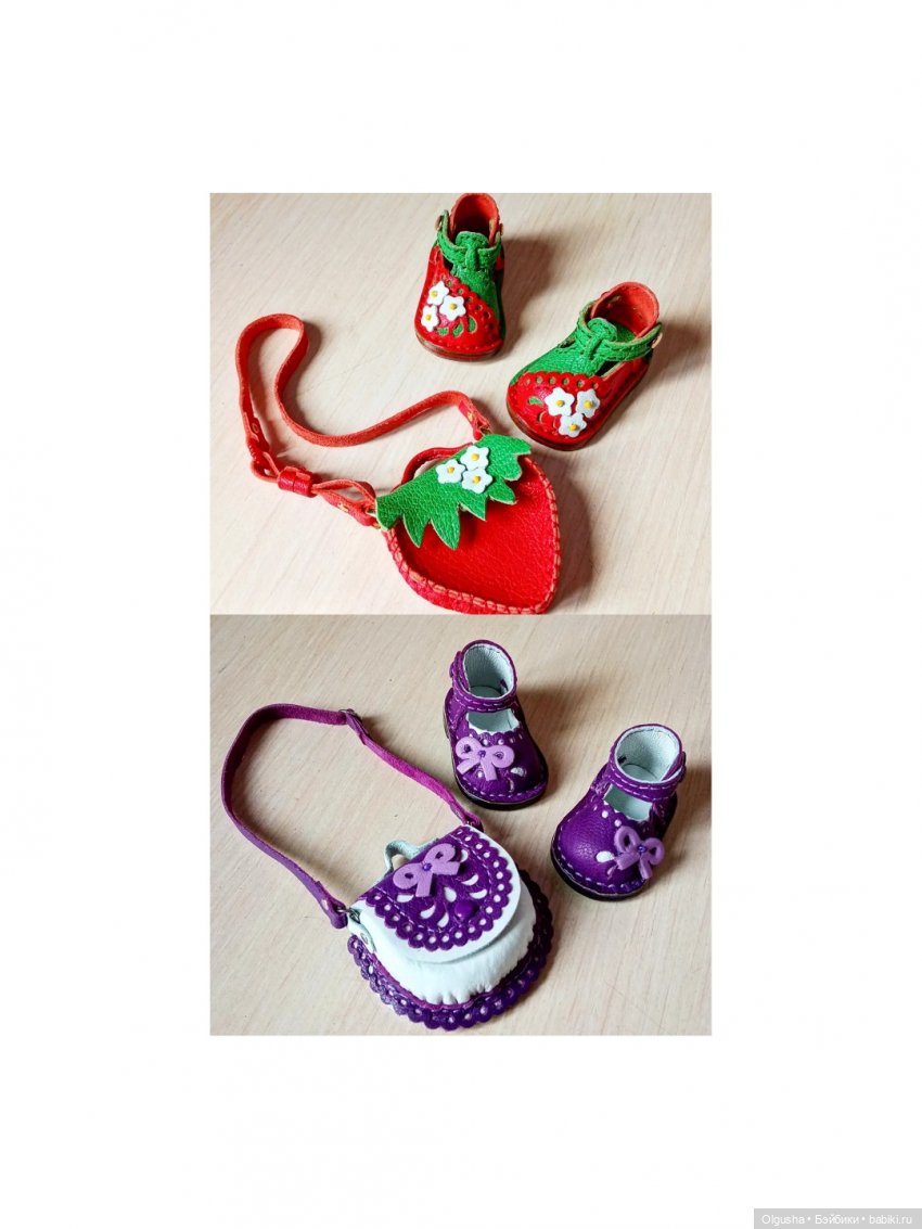 Авторская мебель  и обувь для кукол - Ольга Петрина