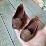 Туфельки-балетки на кукол Готц50