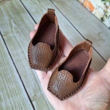 Туфельки-балетки на кукол Готц50