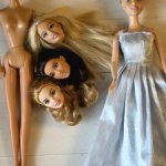 Кукла, головы, тело