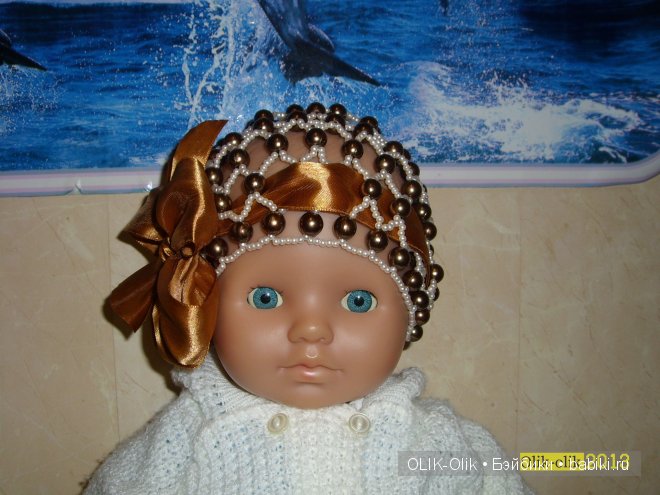 Эксклюзивные шапочки для милых наших куколок | Бэйбики Эксклюзивные шапочки для милых наших куколок (фото 5)