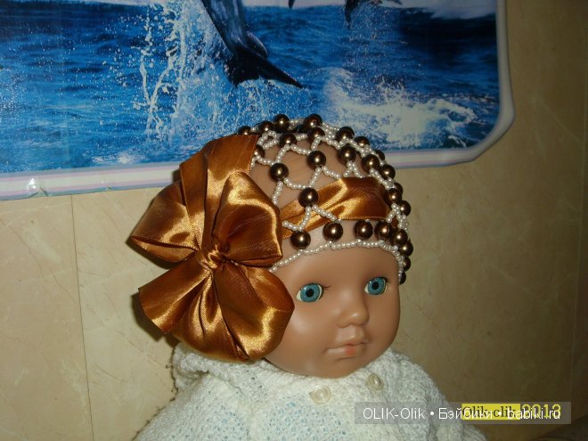 Эксклюзивные шапочки для милых наших куколок | Бэйбики Эксклюзивные шапочки для милых наших куколок (фото 4)