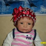 Эксклюзивные шапочки для милых наших куколок