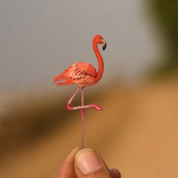 Ювелирная стая из бумаги: микро-шедевры Наяны Шримали и Венеры Берд