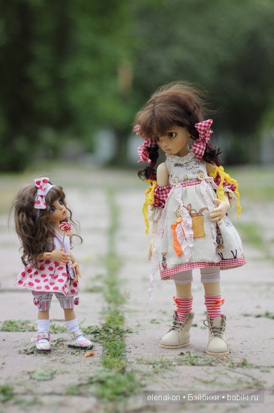 Две сестры.Куклы Линды Макарио | Бэйбики Две сестры.Куклы Линды Макарио (фото 2)