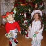 Моя коллекция кукол - новогодние зарисовки