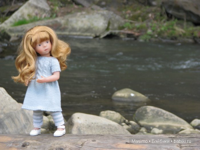 Весенний вечер в Карпатах. Куклы Kathe Kruse и Marie Kruse