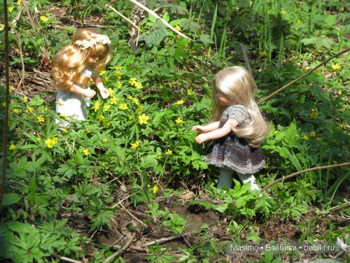 Весенний вечер в Карпатах. Куклы Kathe Kruse и Marie Kruse (фото 10)