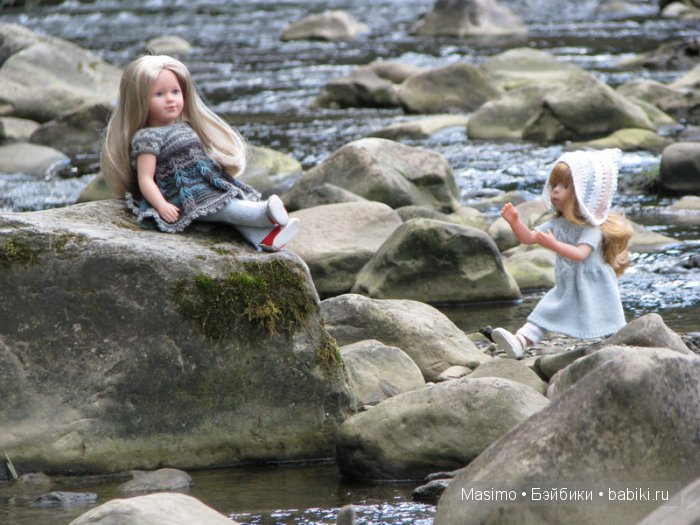 Весенний вечер в Карпатах. Куклы Kathe Kruse и Marie Kruse
