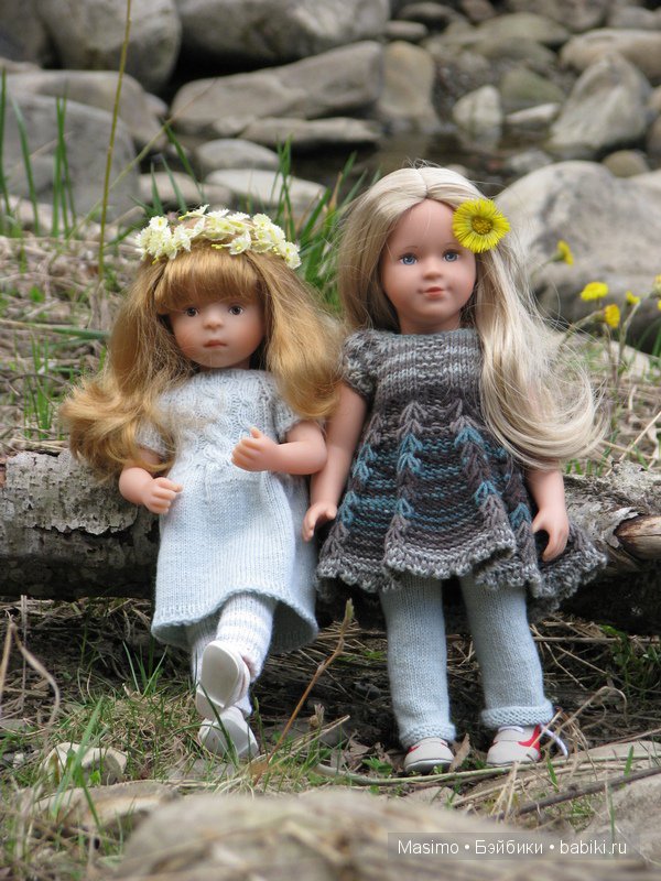 Весенний вечер в Карпатах. Куклы Kathe Kruse и Marie Kruse