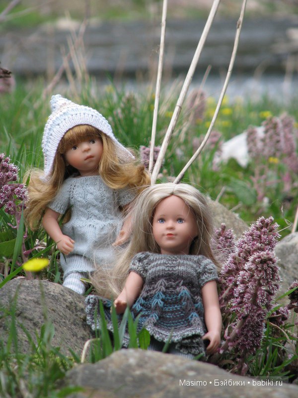 Весенний вечер в Карпатах. Куклы Kathe Kruse и Marie Kruse