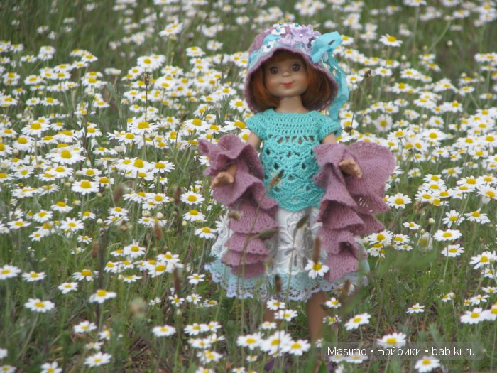 Ромашки для Минушки. Куклы Sylvia Natterer от White ballon и Betsy McCall от Tonner (фото 7)